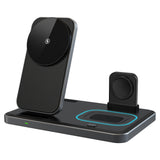 Folding 5-in-1 Wireless Charger - Black