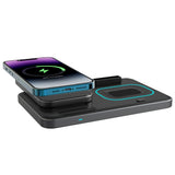 Folding 5-in-1 Wireless Charger - Black