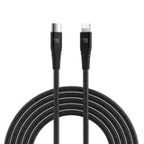 LAX Apple MFi USB-C to Lightning Cables 10 Feet Lace Cables