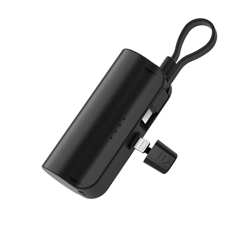 2-Pack Apple MFi Certified 5000mAh Power Bank - Black