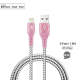 Apple MFi Certified Lightning to USB Cable (6ft)