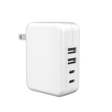 4-Port USB PD 20W Wall Charger - 2x USB-C + 2x USB-A