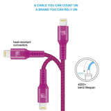 Apple MFi Certified Lightning to USB Cable (6ft)