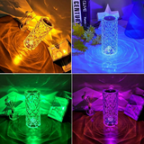 Elegant LED Crystal & RGB Lamps for Every Space