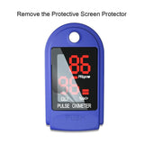 LAX Pulse Oximeter - Fingertip Blood Oxygen Saturation Patient Monitor